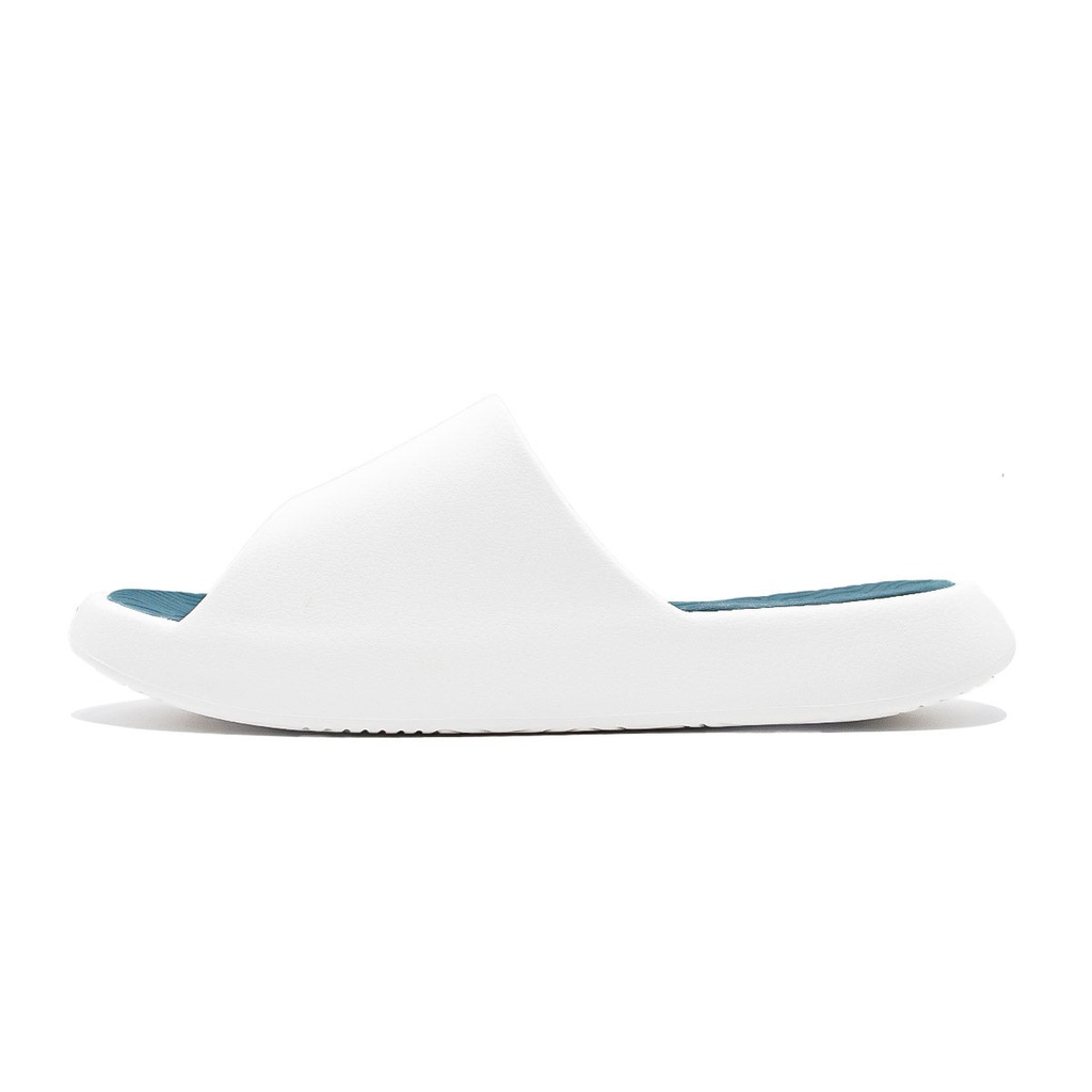 Peak Tiachi Taichi Slippers Milky White/Dark Green - 2