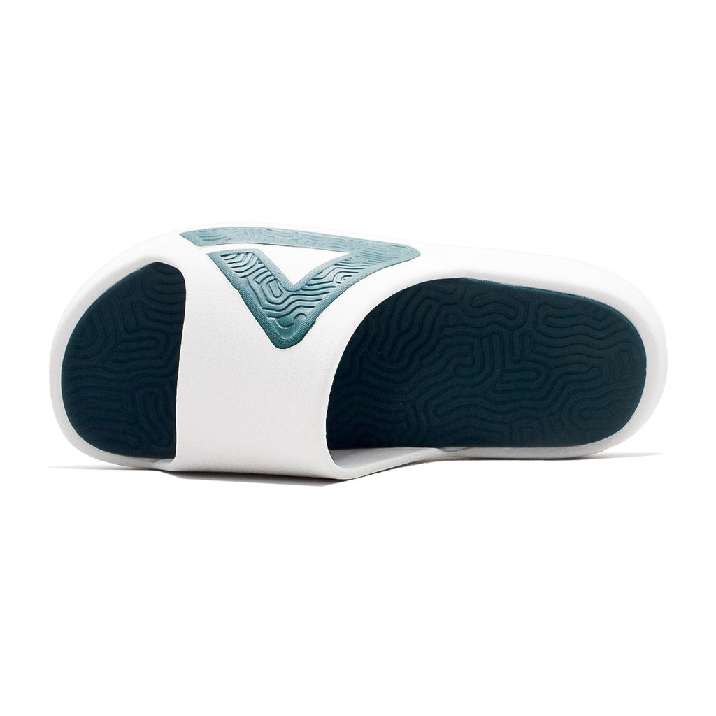 Peak Tiachi Taichi Slippers Milky White/Dark Green - 4