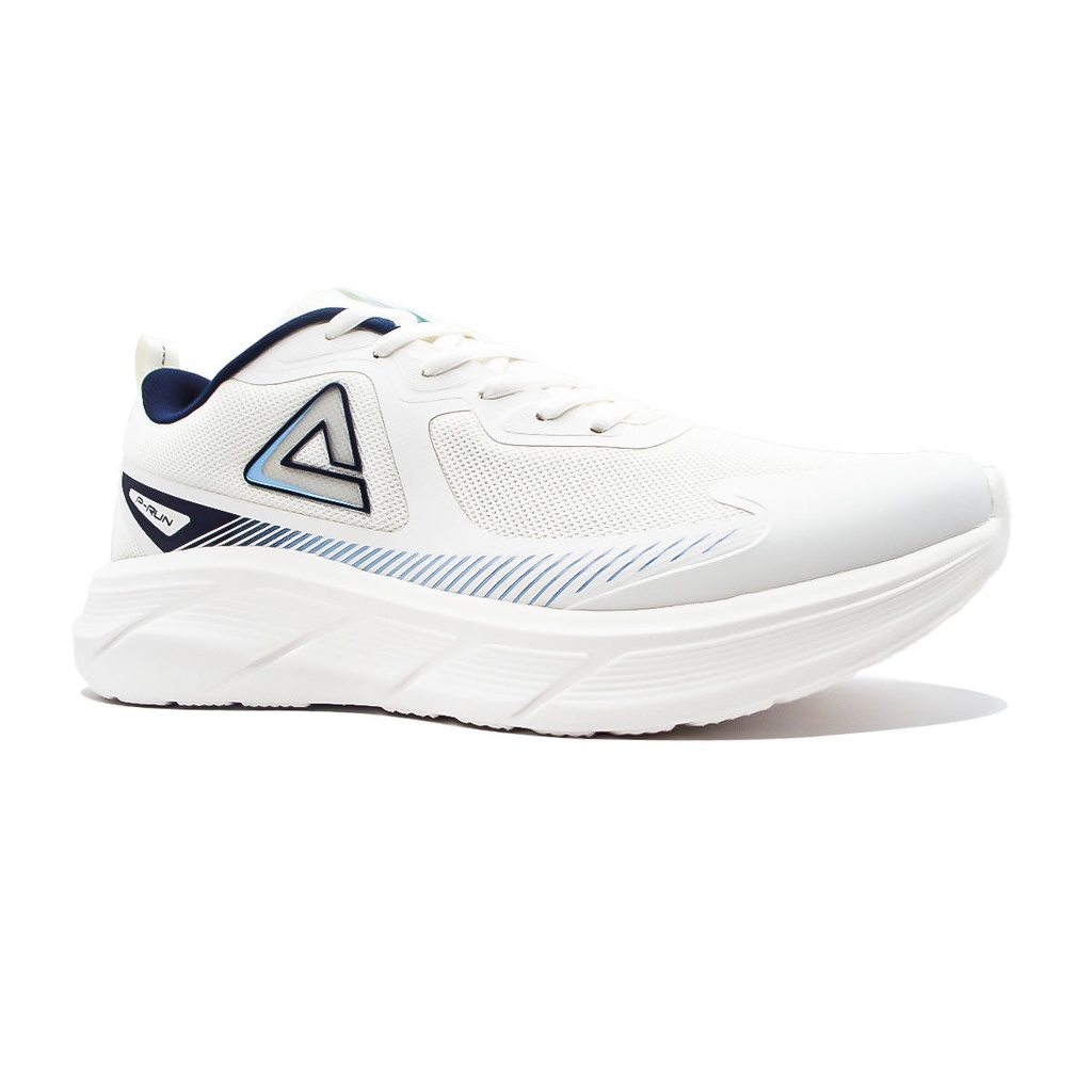 Peak Taichi Running Shoes-White/Navy - 3