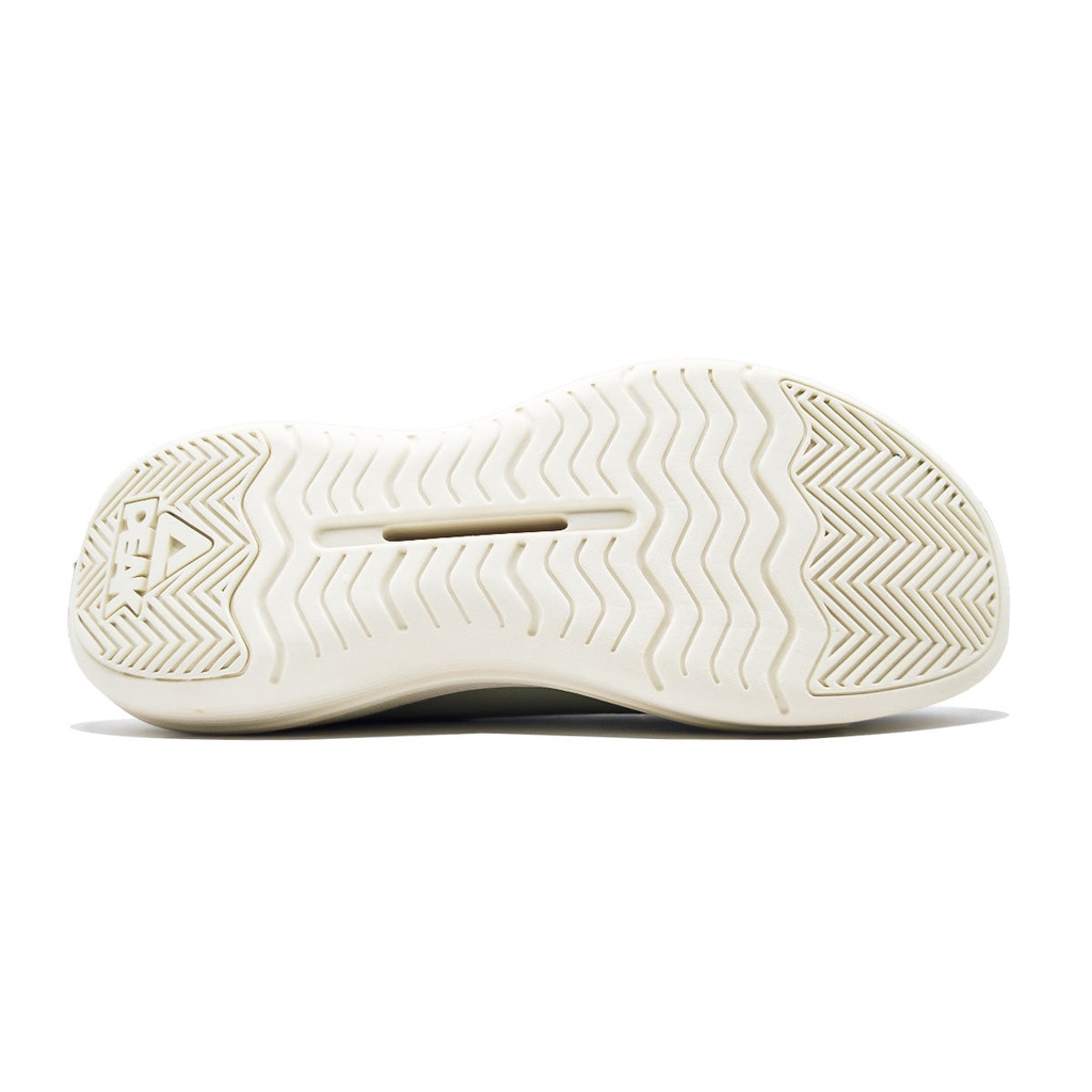 Peak Sports Shoes Sliver Green/Canvas White - 5