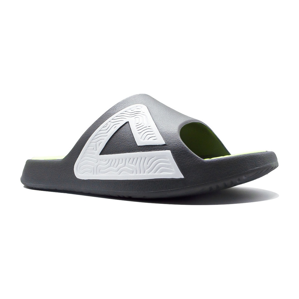 Peak Tiachi Taichi Slippers Dark Gray/Fluorescent Green - 3