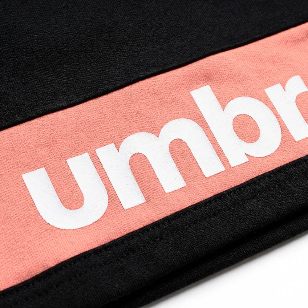 Umbro Short Lifestyle Homme Coton Noir Saumon - 5