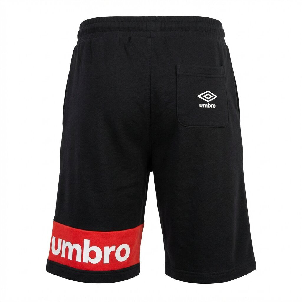 Umbro Short Lifestyle Homme Coton Noir - 2