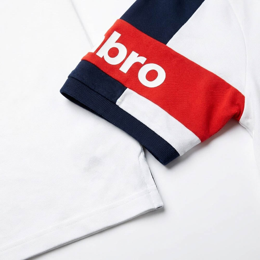 Umbro Polos Original Homme Blanc Coton - 5