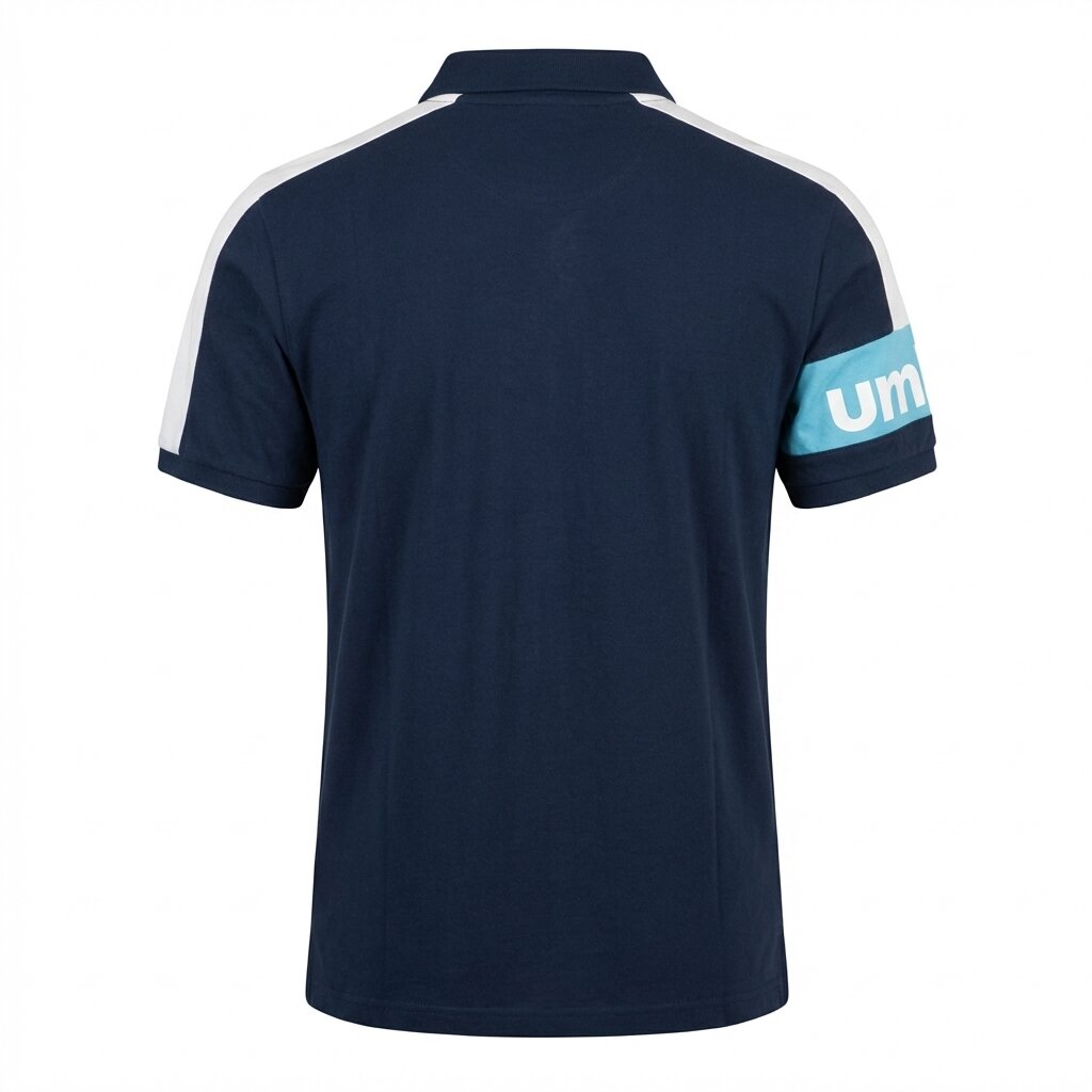 Umbro Polos Original Homme Bleu Coton - 2