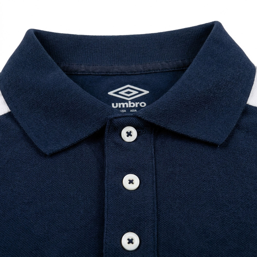 Umbro Polos Original Homme Bleu Coton - 5