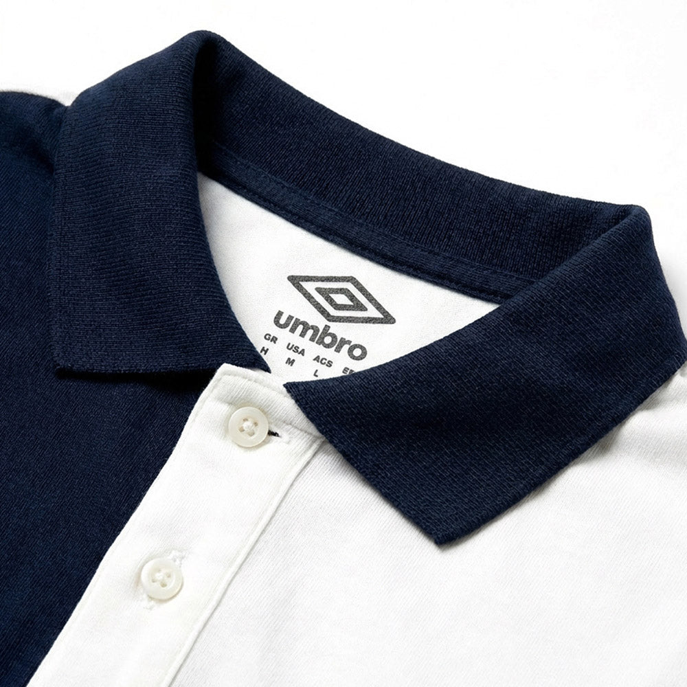 Umbro Polos Original Homme Blanc Coton - 5