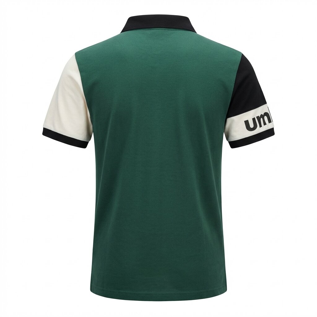 Umbro Polos Original Homme Vert Coton - 2