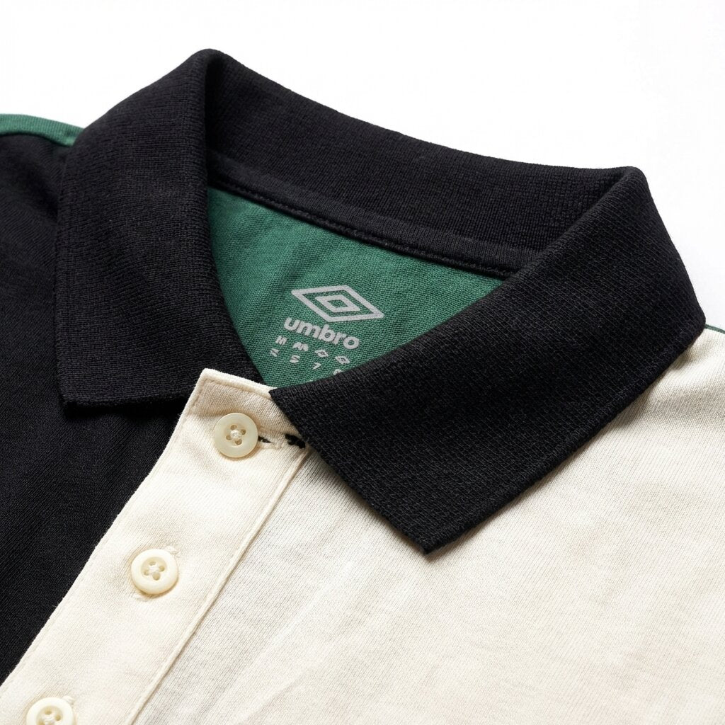 Umbro Polos Original Homme Vert Coton - 5