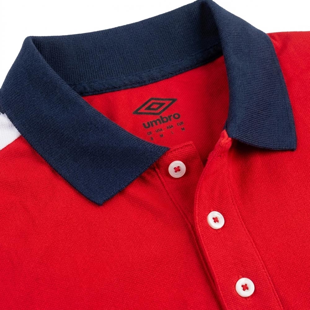 Umbro Polos Original Homme Rouge Coton - 4