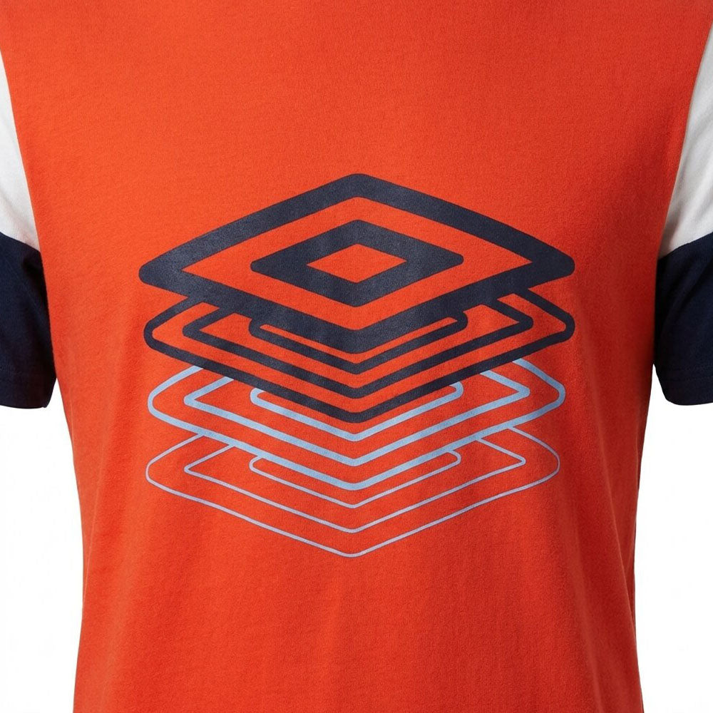 Umbro T-Shirts Original Homme Rouge Coton - 3