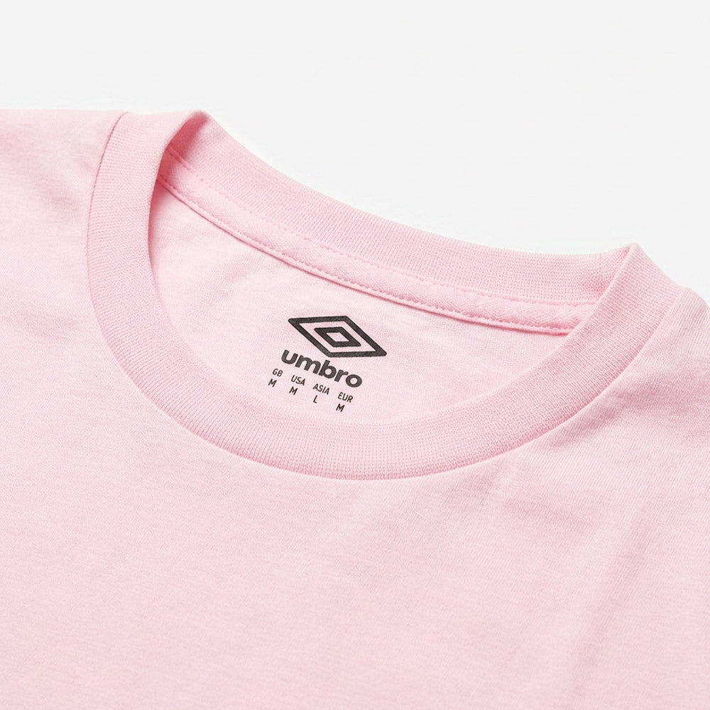Umbro T-Shirts Original Homme Rose Coton - 3