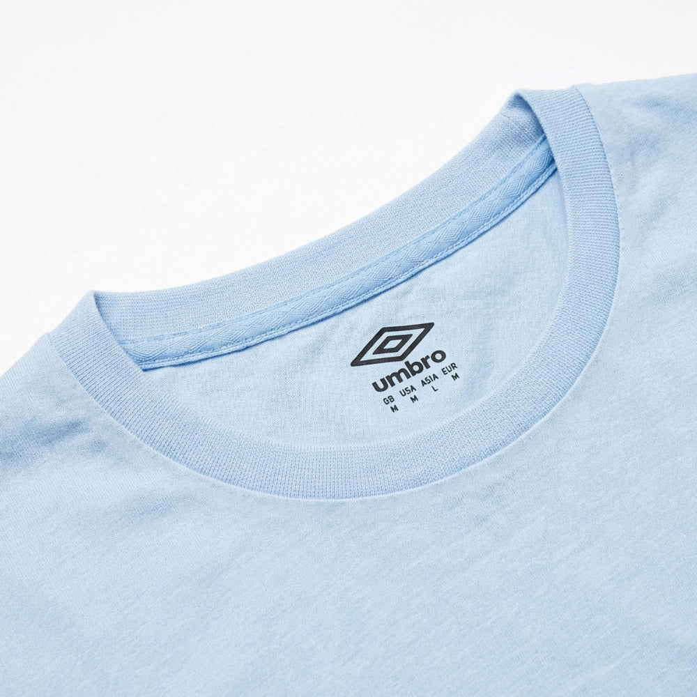 Umbro T-Shirts Original Homme Bleu Ciel Coton - 5