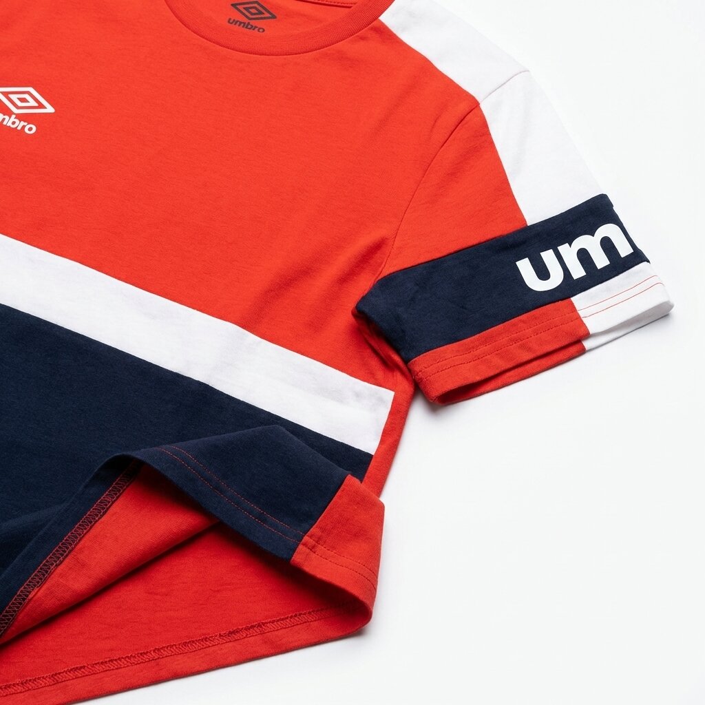 Umbro T-Shirts Original Homme Rouge Coton - 3