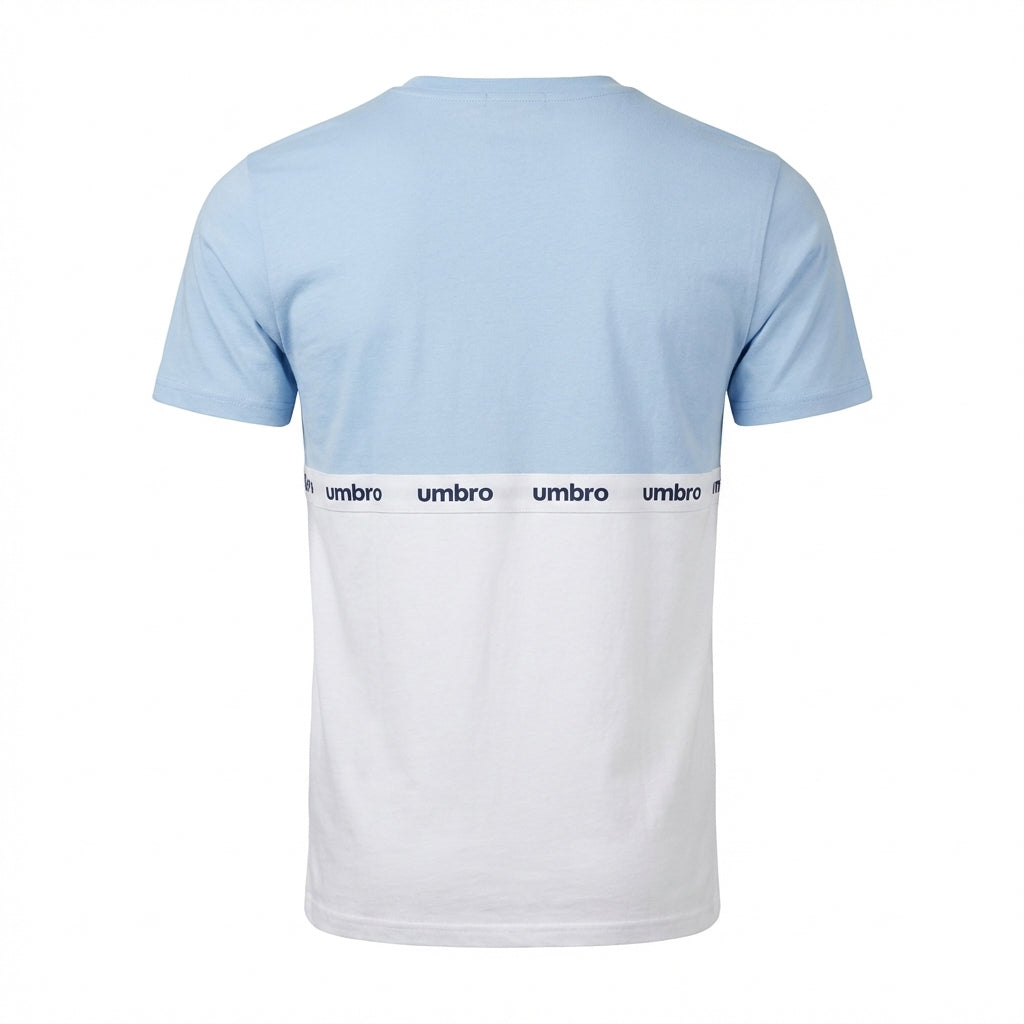 Umbro T-Shirts Original Homme Bleu Ciel Coton - 2
