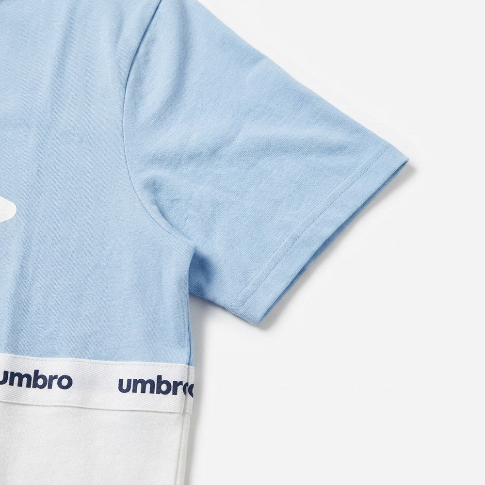 Umbro T-Shirts Original Homme Bleu Ciel Coton - 3
