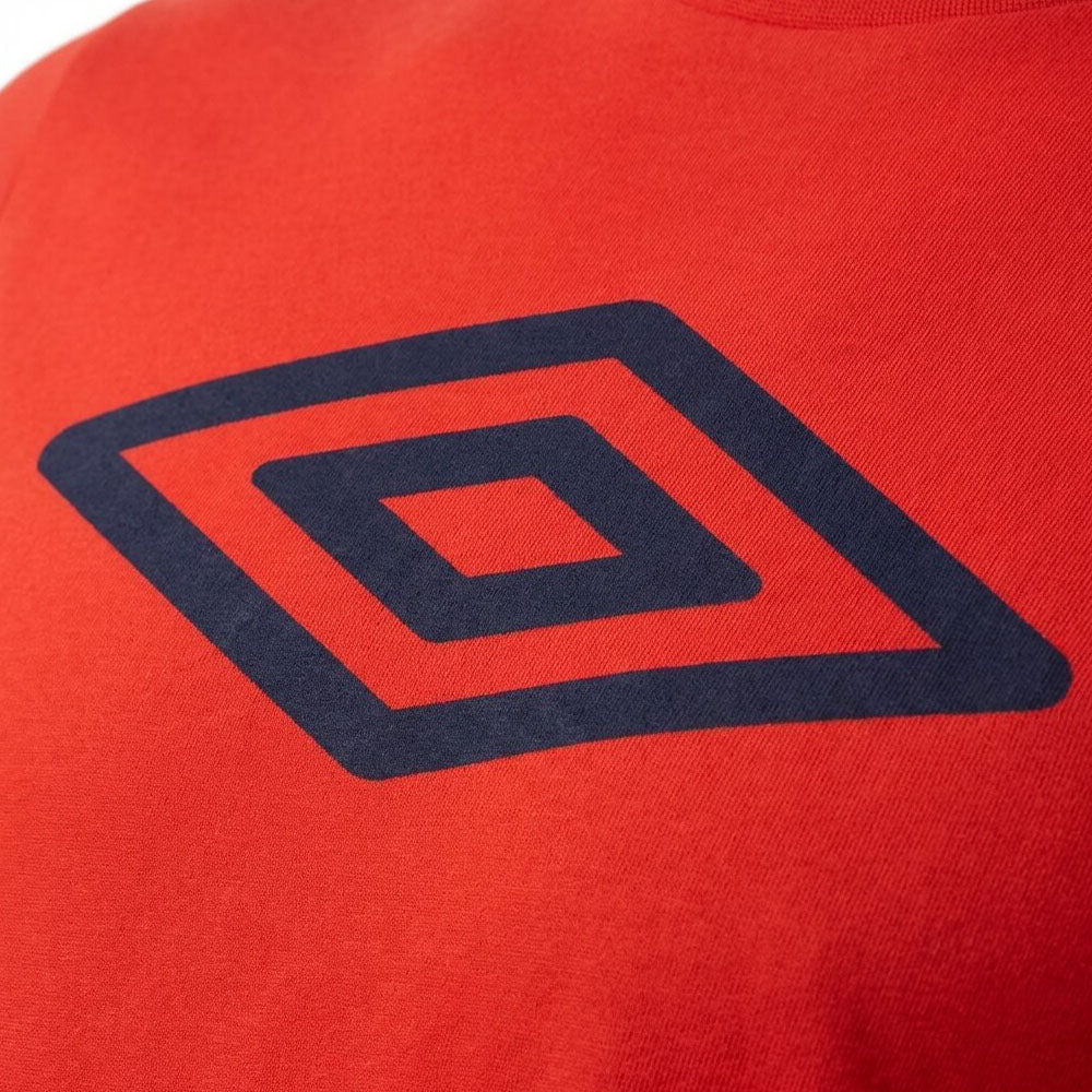 Umbro T-Shirts Original Homme Rouge Coton - 3