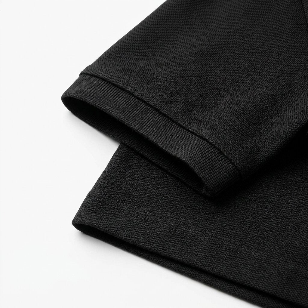 Lumberjack Men Polo Essentials Mini Logo Black - 4