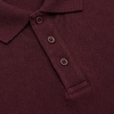 Lumberjack Men Polo Essentials Mini Logo Burgendy - 5