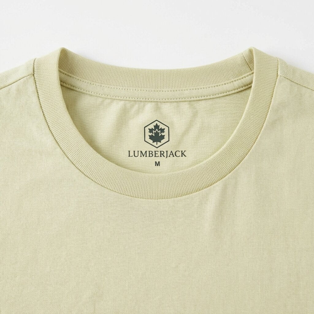 Lumberjack Men Tee Big Camouflage Logo Green - 4