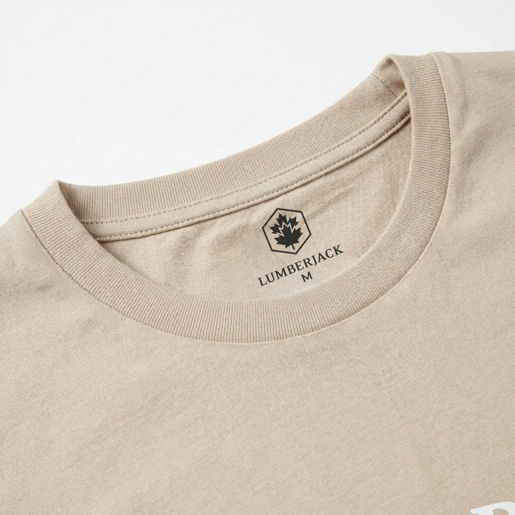 Lumberjack Men Tee Est 1979 Big Logo Camel - 4