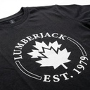 Lumberjack Men Tee Est 1979 Big Logo Black - 3