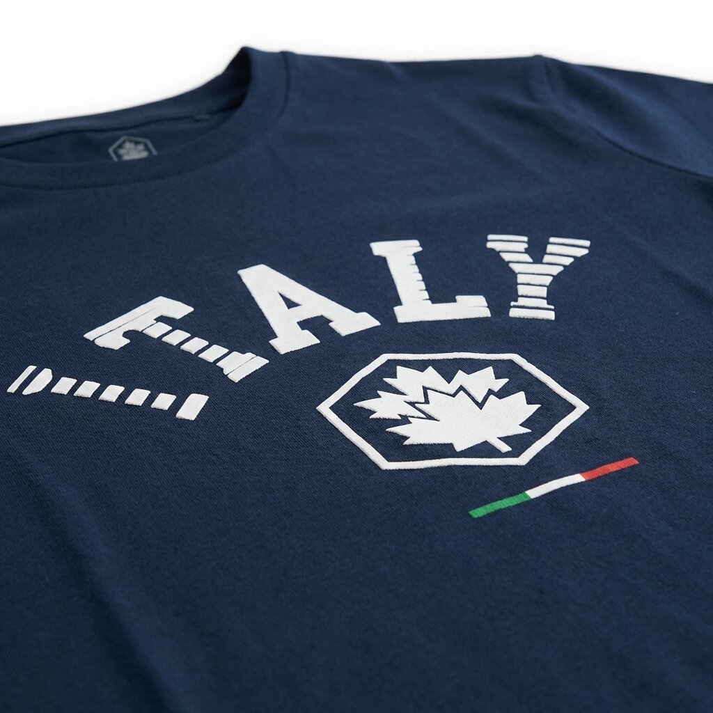 Lumberjack Men Tee Italy Big Logo Navy - 3