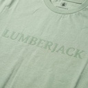 Lumberjack Men Tee Big Horizontal Logo Green - 4