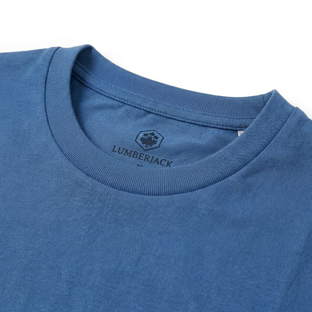 Lumberjack Men Tee Big Horizontal Logo Navy - 2