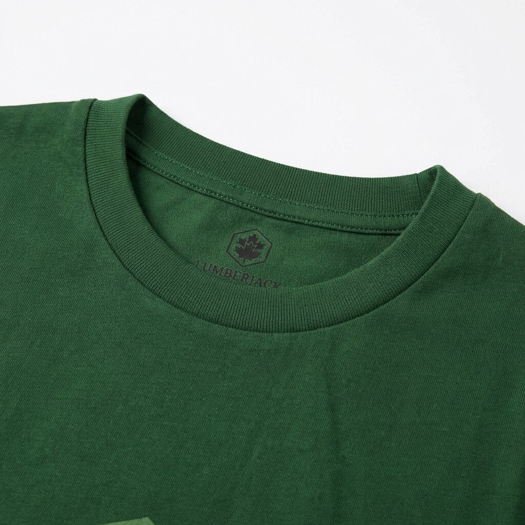 Lumberjack Men Tee Big Iconic Logo Green - 5