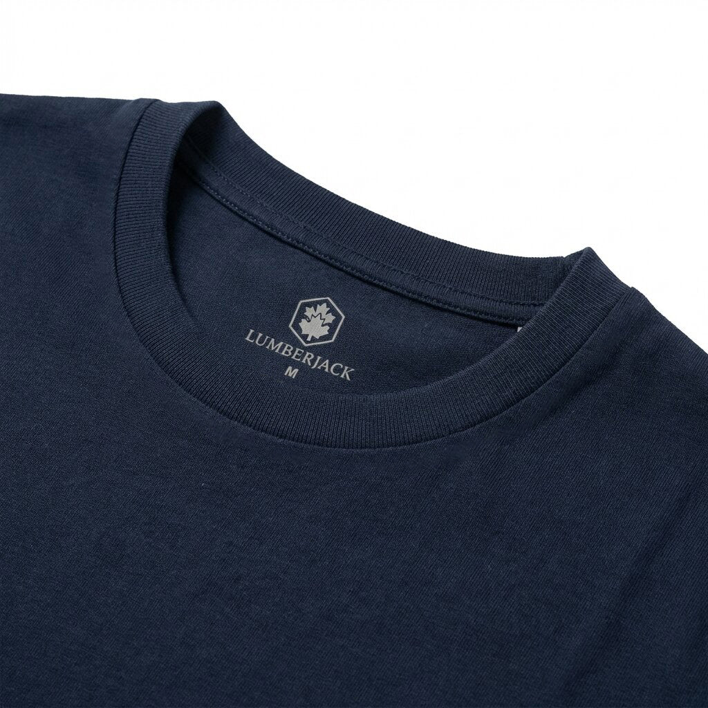 Lumberjack Men Tee Mini Logo Navy - 5