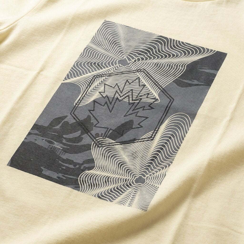 Lumberjack Men Tee Big Nature Logo Off White - 3