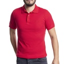 Depart Polo Shirt Homme Regular Rouge 100% Coton - 2