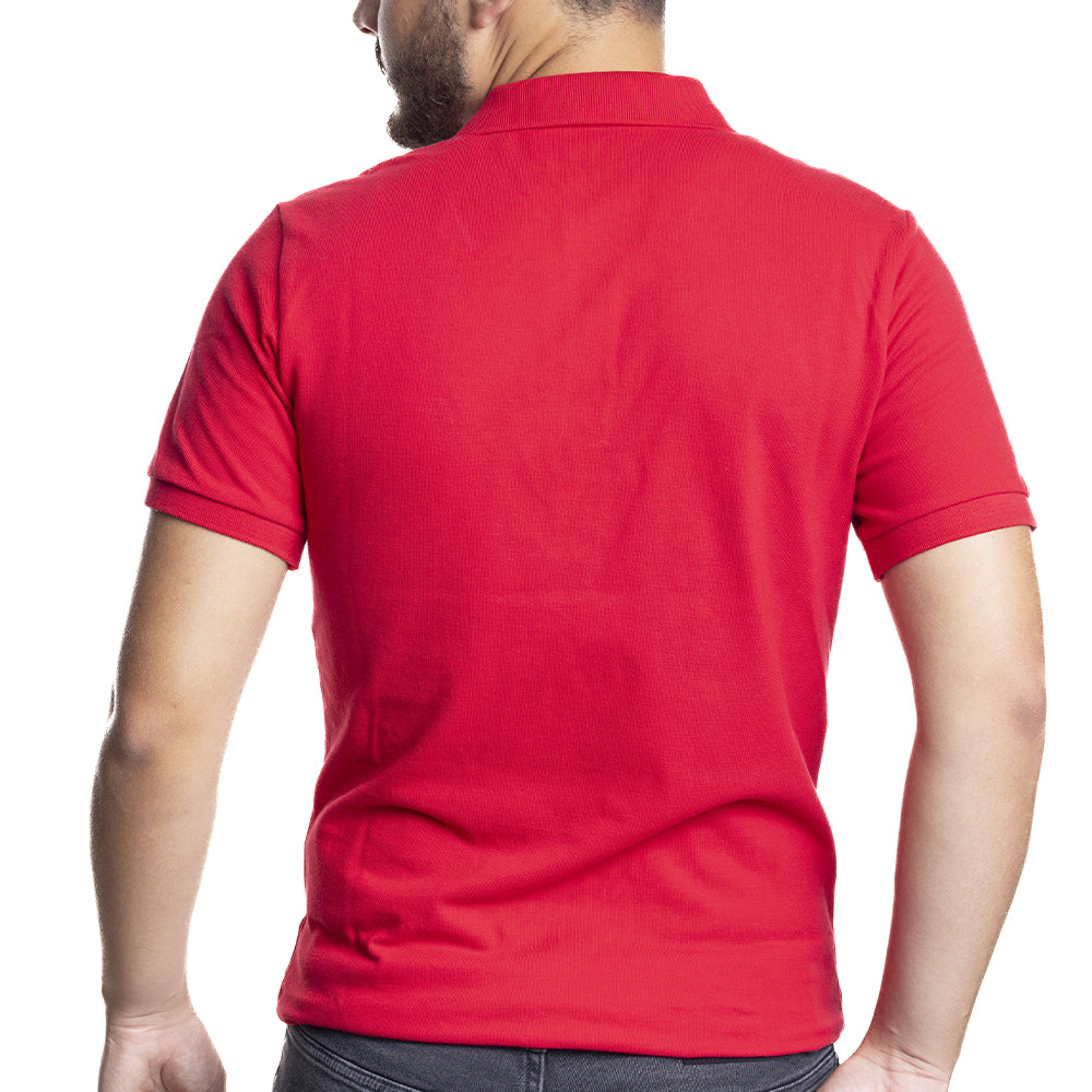 Depart Polo Shirt Homme Regular Rouge 100% Coton - 4
