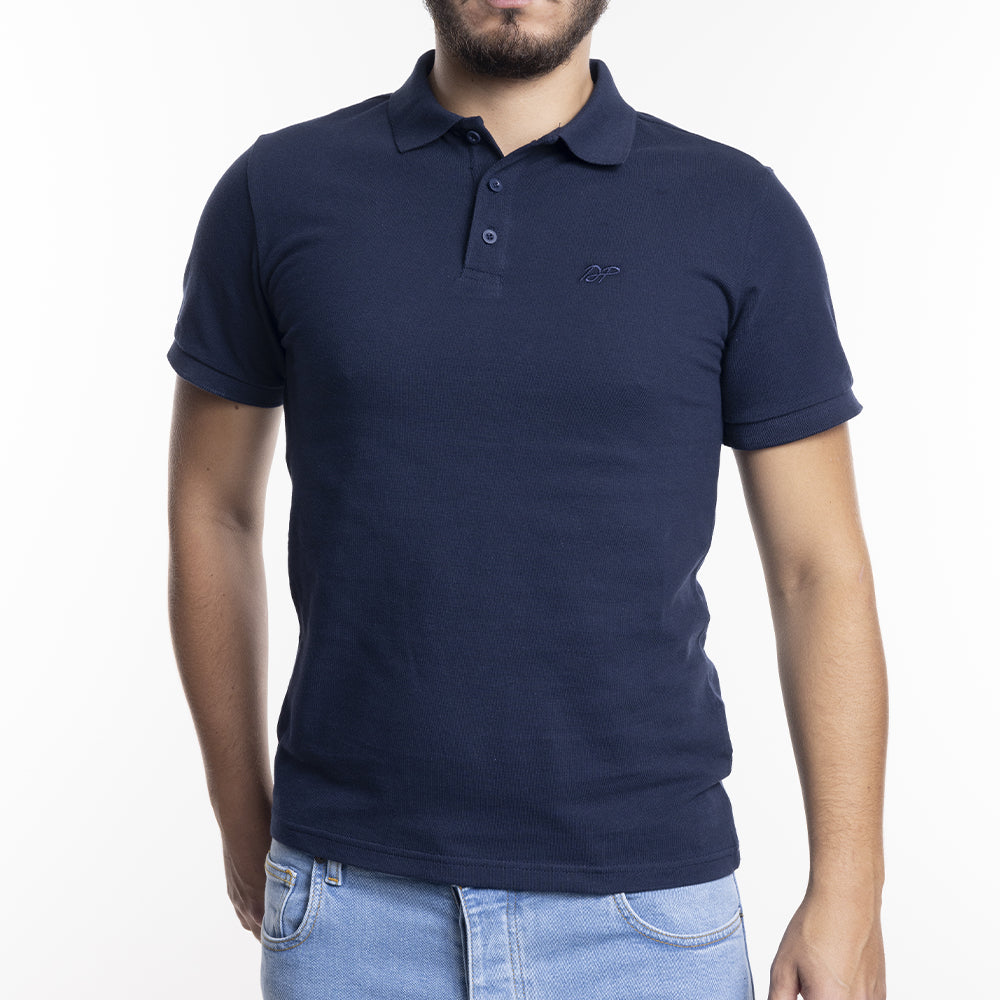 Depart Polo Shirt Homme Regular Navy 100% Coton - 2