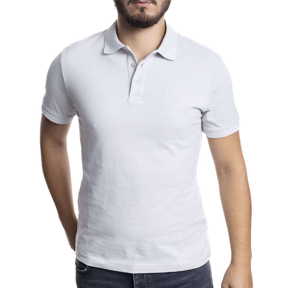 Depart Polo Shirt Homme Regular Gris 100% Coton - 2