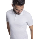 Depart Polo Shirt Homme Regular Gris 100% Coton - 3