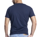 Depart T-Shirt Homme Bleu Marine 100% Coton Simple - 4