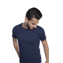 Depart T-Shirt Homme Bleu 100% Coton Simple - 3