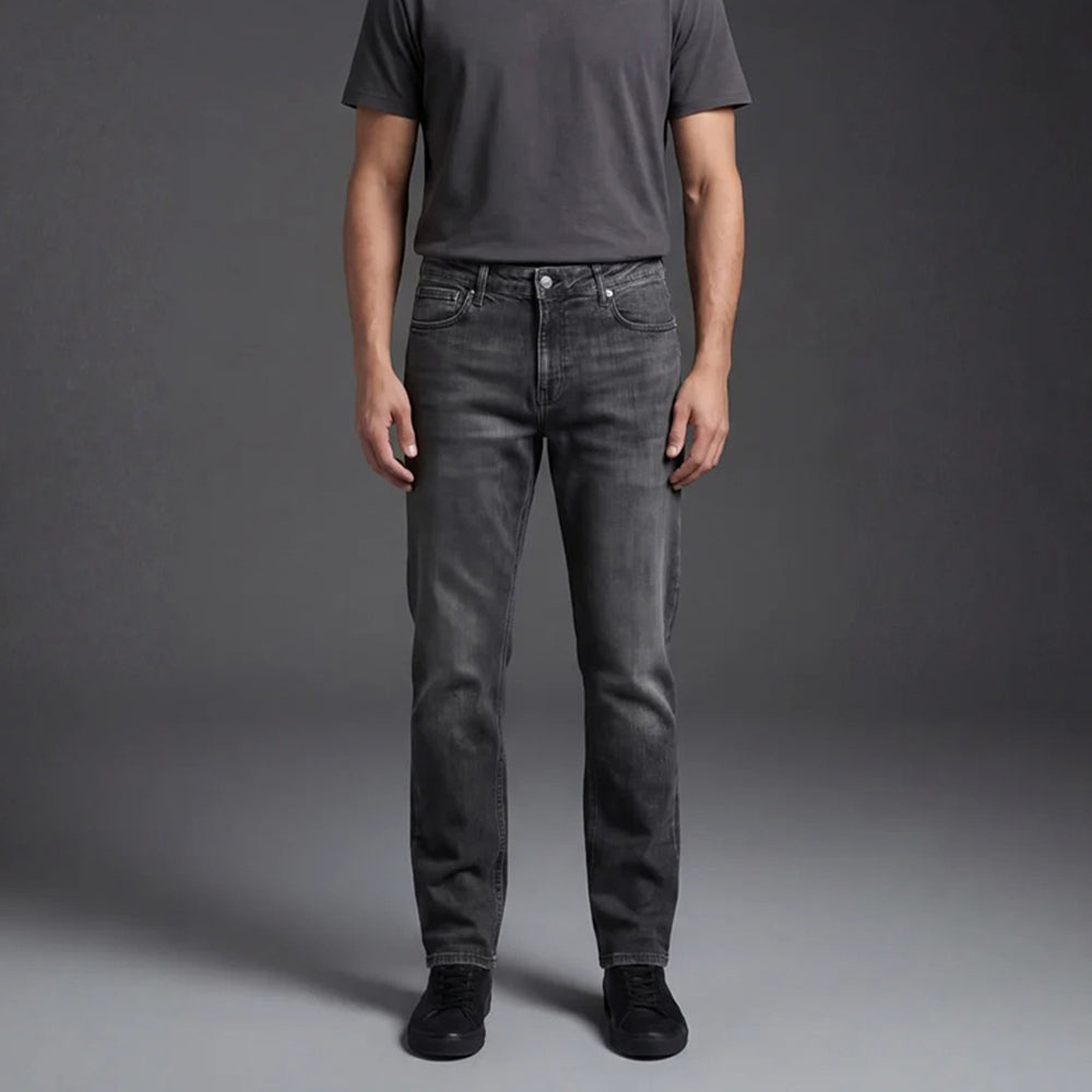 Depart Pantalon Jean Regular Homme Gris - 5