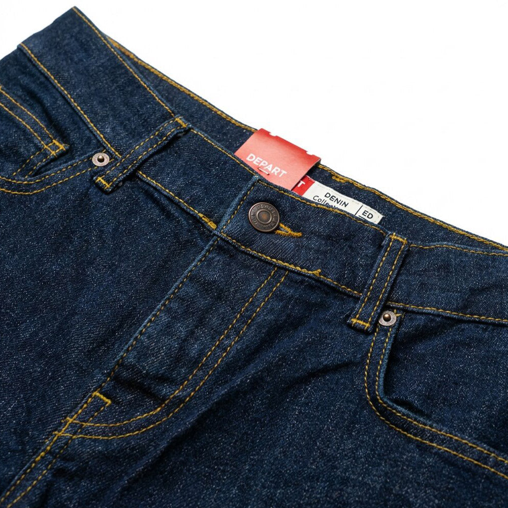 Depart Pantalon Jean Slim Homme Bleu - 4