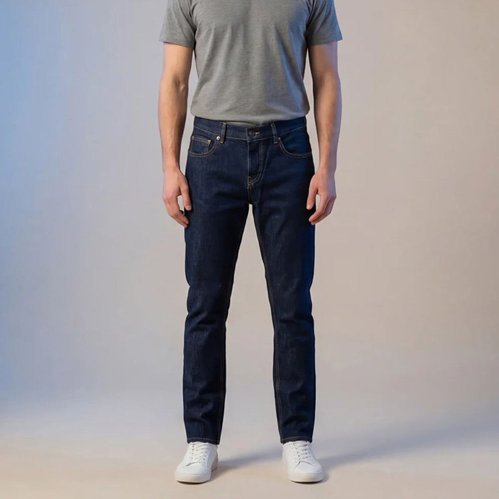 Depart Pantalon Jean Skinny Homme Bleu - 6
