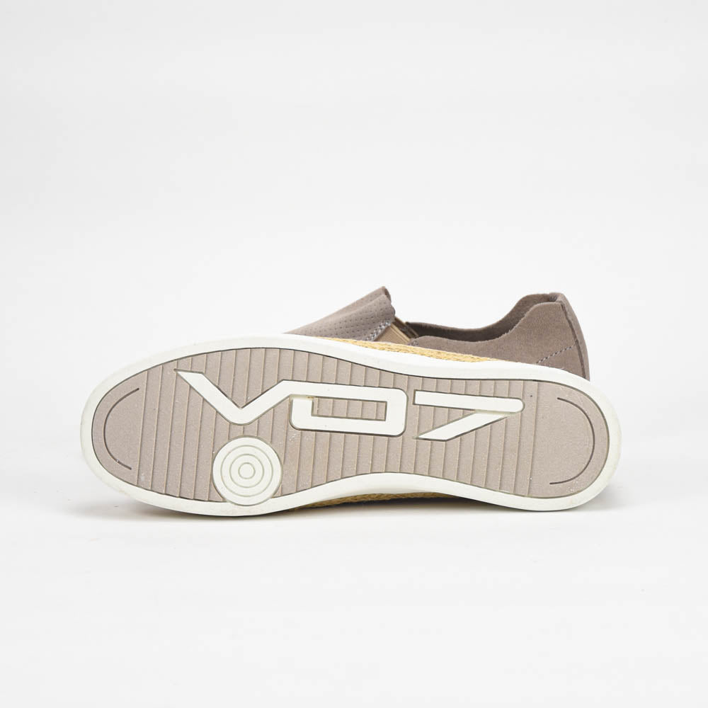 Vo7 Basket Hornet Suede Homme Beige - 5
