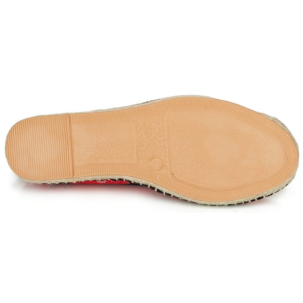 Andre Espadrilles Femme Hadriana Textile Rouge - 7