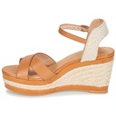 Andre Sandales Femme Sand Cuir Marron Beige - 4