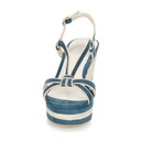 Andre Sandales Femme Tempo Bleu - 3