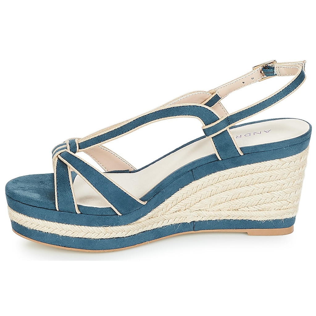 Andre Sandales Femme Tempo Bleu - 4