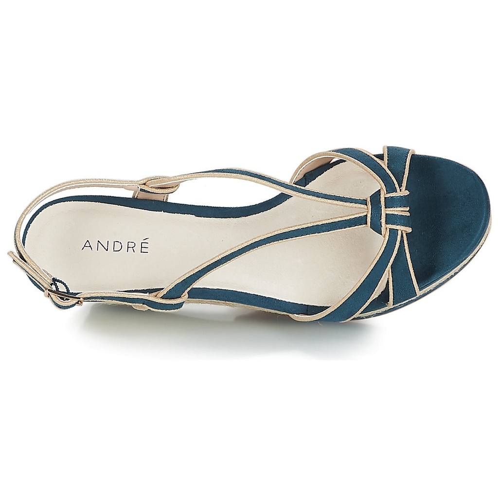 Andre Sandales Femme Tempo Bleu - 6