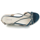 Andre Sandales Femme Tempo Bleu - 6