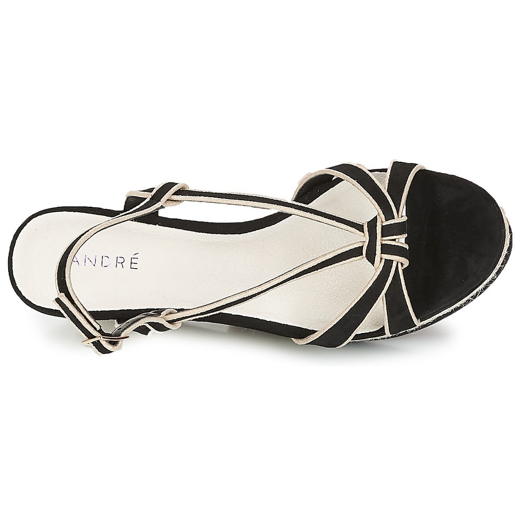 Andre Sandales Femme Tempo Noir - 6